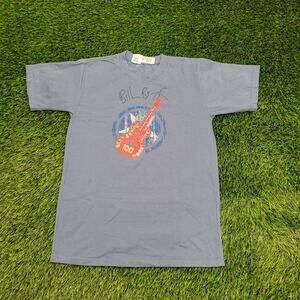 Vintage Billy-Bragg Shirt Small 18x25 Signed USA